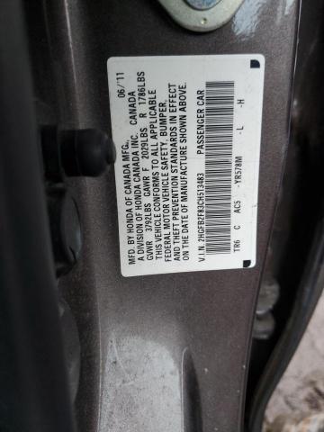 Photo 11 VIN: 2HGFB2F83CH513483 - HONDA CIVIC EX 