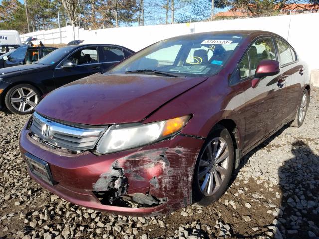 Photo 1 VIN: 2HGFB2F83CH544619 - HONDA CIVIC EX 