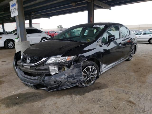 Photo 1 VIN: 2HGFB2F83FH529820 - HONDA CIVIC EX 