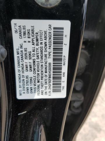 Photo 11 VIN: 2HGFB2F84EH530599 - HONDA CIVIC EX 