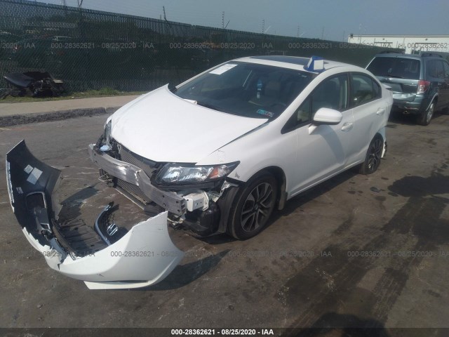 Photo 1 VIN: 2HGFB2F84EH548505 - HONDA CIVIC SEDAN 