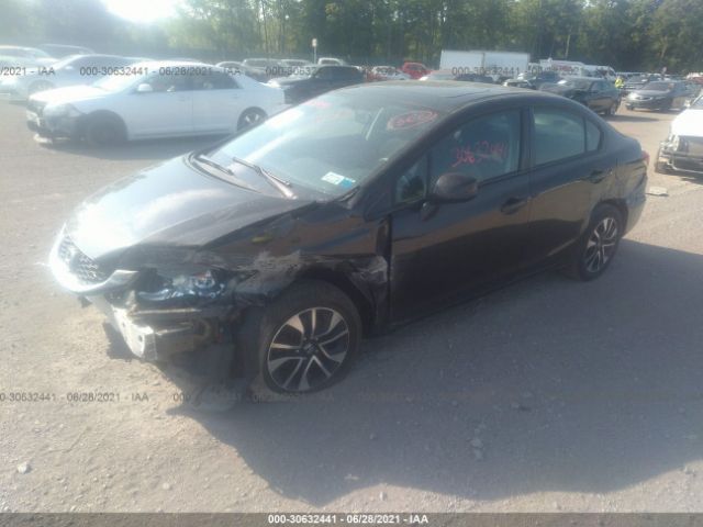 Photo 1 VIN: 2HGFB2F85DH580474 - HONDA CIVIC SDN 