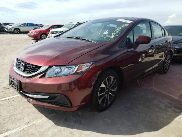 Photo 1 VIN: 2HGFB2F85EH540428 - HONDA CIVIC EX 