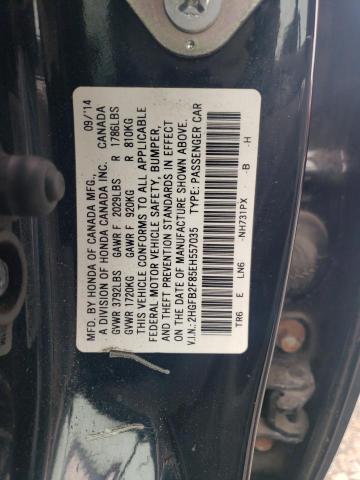 Photo 11 VIN: 2HGFB2F85EH557035 - HONDA CIVIC EX 