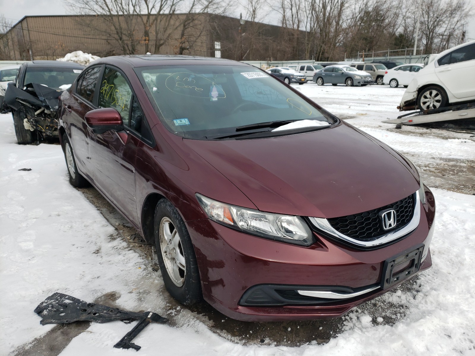 Photo 0 VIN: 2HGFB2F85FH505874 - HONDA CIVIC EX 