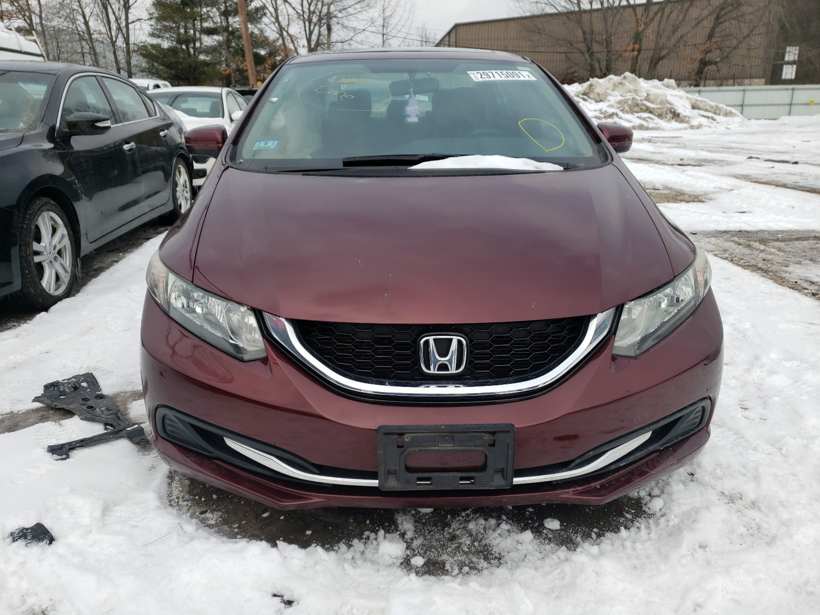 Photo 8 VIN: 2HGFB2F85FH505874 - HONDA CIVIC EX 