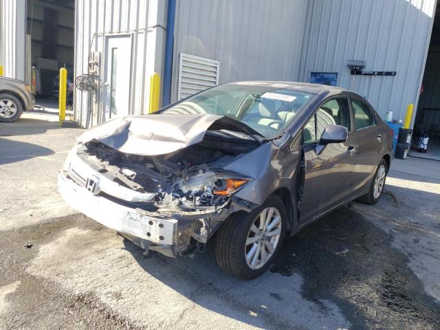 Photo 1 VIN: 2HGFB2F86CH607096 - HONDA CIVIC EX 