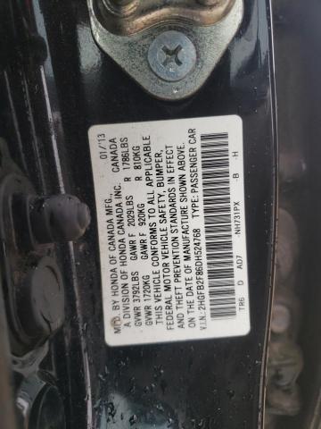 Photo 11 VIN: 2HGFB2F86DH524768 - HONDA CIVIC EX 