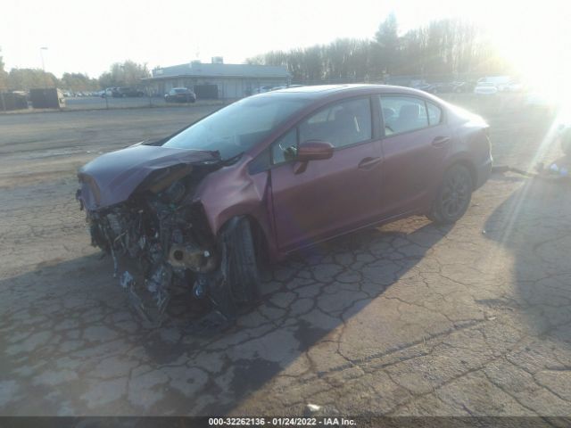 Photo 1 VIN: 2HGFB2F86EH520124 - HONDA CIVIC SEDAN 