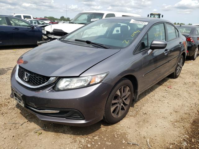 Photo 1 VIN: 2HGFB2F86EH546836 - HONDA CIVIC EX 