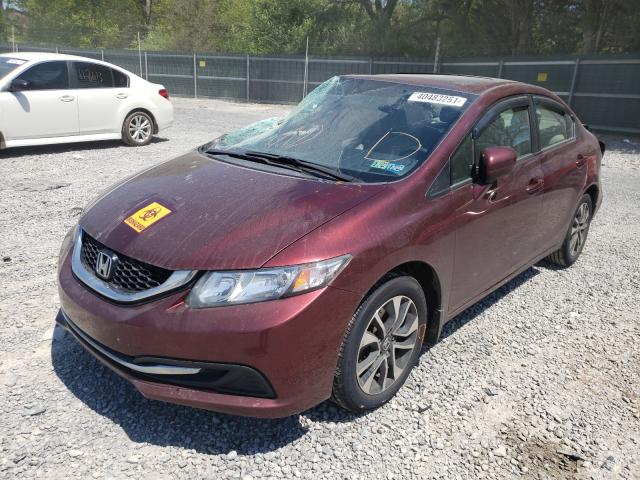 Photo 1 VIN: 2HGFB2F86EH554239 - HONDA CIVIC EX 