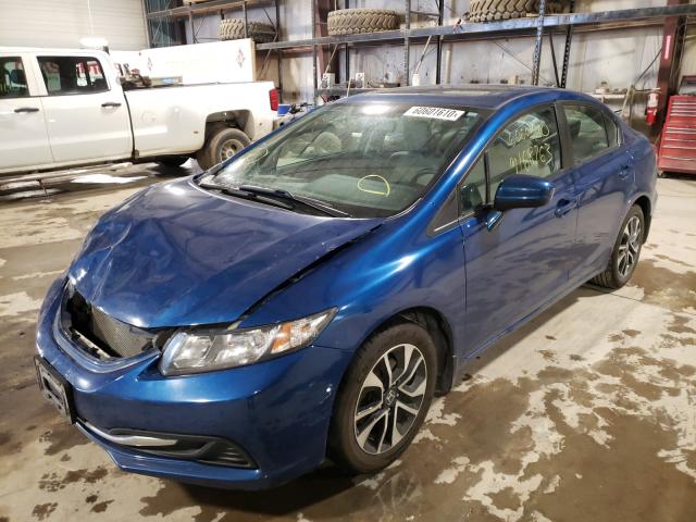 Photo 1 VIN: 2HGFB2F86EH556749 - HONDA CIVIC EX 