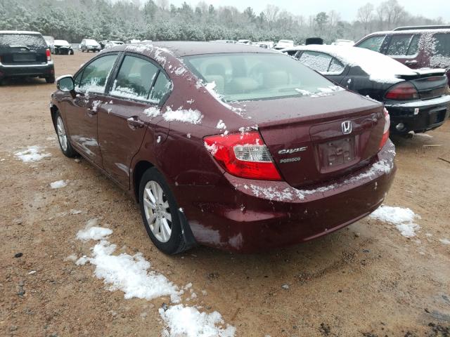 Photo 2 VIN: 2HGFB2F87CH569913 - HONDA CIVIC EX 