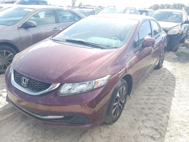 Photo 1 VIN: 2HGFB2F88DH557867 - HONDA CIVIC EX 