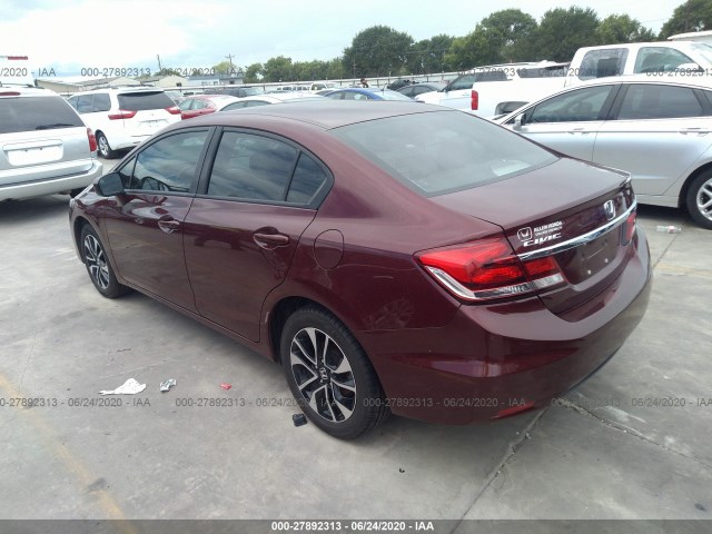 Photo 2 VIN: 2HGFB2F88FH560609 - HONDA CIVIC SEDAN 