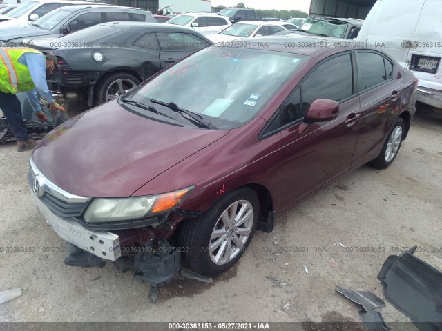 Photo 1 VIN: 2HGFB2F89CH537223 - HONDA CIVIC SDN 