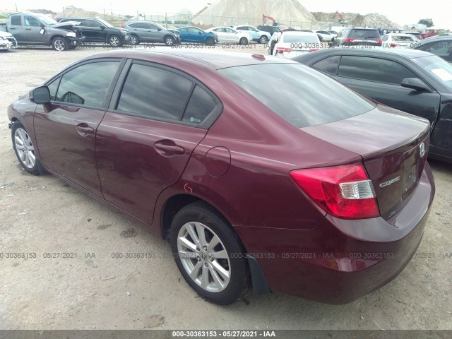 Photo 2 VIN: 2HGFB2F89CH537223 - HONDA CIVIC SDN 