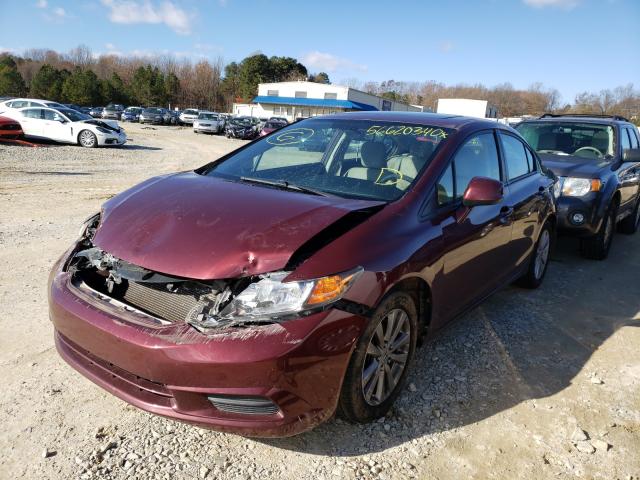 Photo 1 VIN: 2HGFB2F89CH537285 - HONDA CIVIC EX 