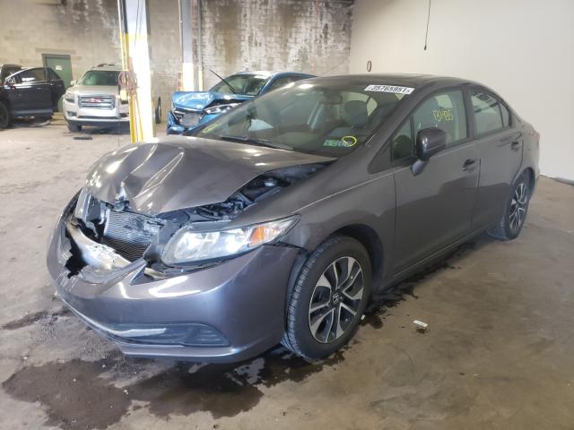 Photo 1 VIN: 2HGFB2F89EH558074 - HONDA CIVIC EX 