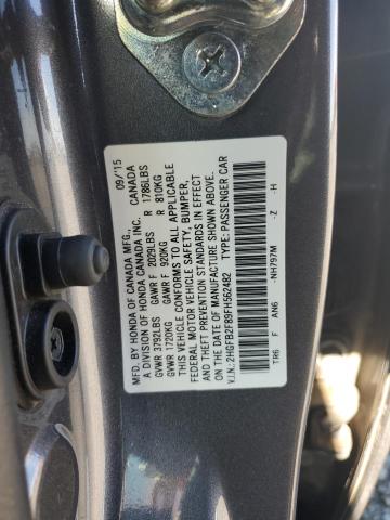 Photo 11 VIN: 2HGFB2F89FH562482 - HONDA CIVIC EX 