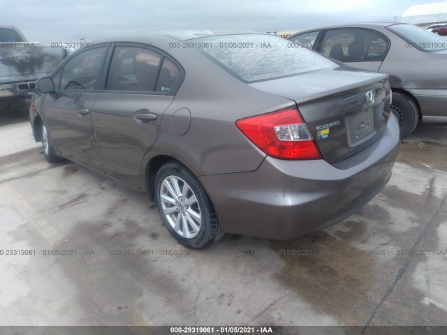 Photo 2 VIN: 2HGFB2F8XCH537019 - HONDA CIVIC SDN 