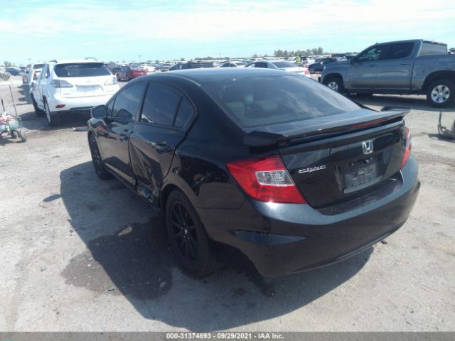 Photo 2 VIN: 2HGFB2F8XCH605304 - HONDA CIVIC SDN 