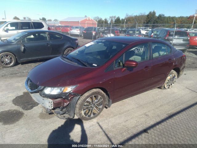 Photo 1 VIN: 2HGFB2F8XEH550601 - HONDA CIVIC SEDAN 