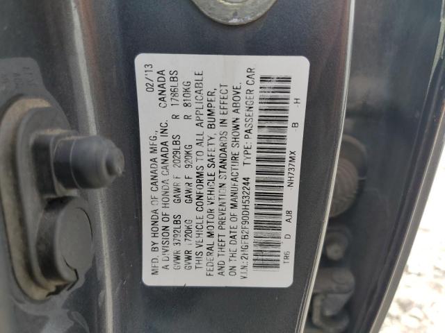 Photo 11 VIN: 2HGFB2F90DH532244 - HONDA CIVIC 