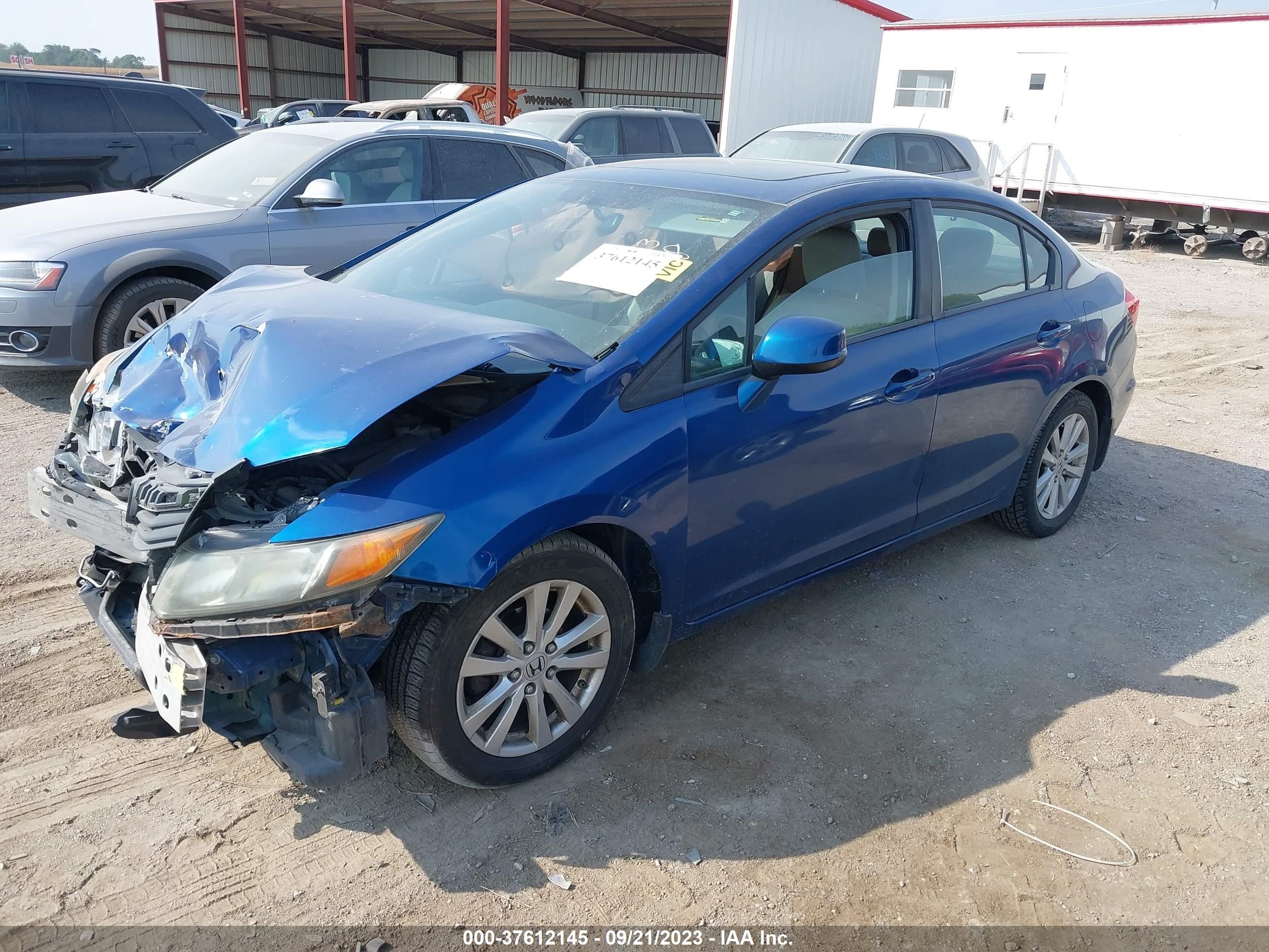 Photo 1 VIN: 2HGFB2F91CH503849 - HONDA CIVIC 