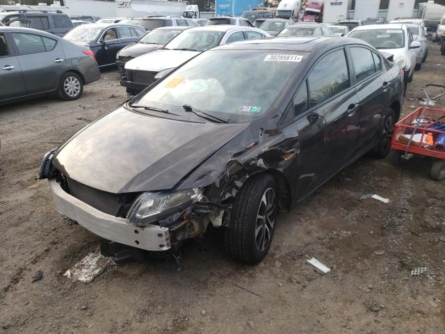 Photo 1 VIN: 2HGFB2F91DH511578 - HONDA CIVIC EXL 