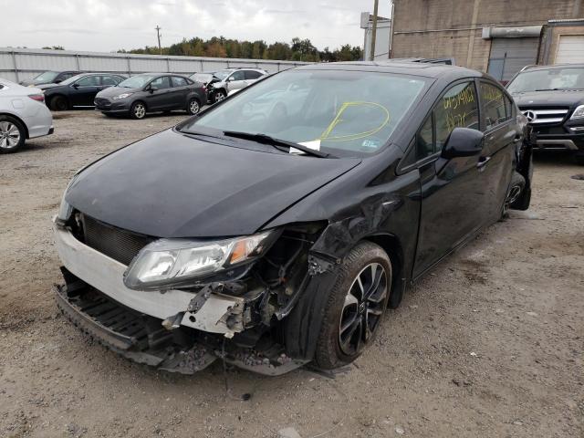 Photo 1 VIN: 2HGFB2F91DH522807 - HONDA CIVIC EXL 