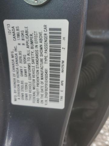 Photo 11 VIN: 2HGFB2F91EH505491 - HONDA CIVIC 