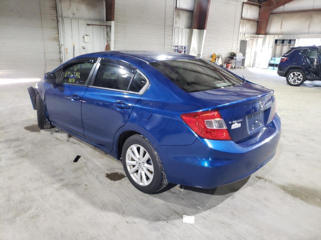 Photo 1 VIN: 2HGFB2F92CH557452 - HONDA CIVIC EXL 