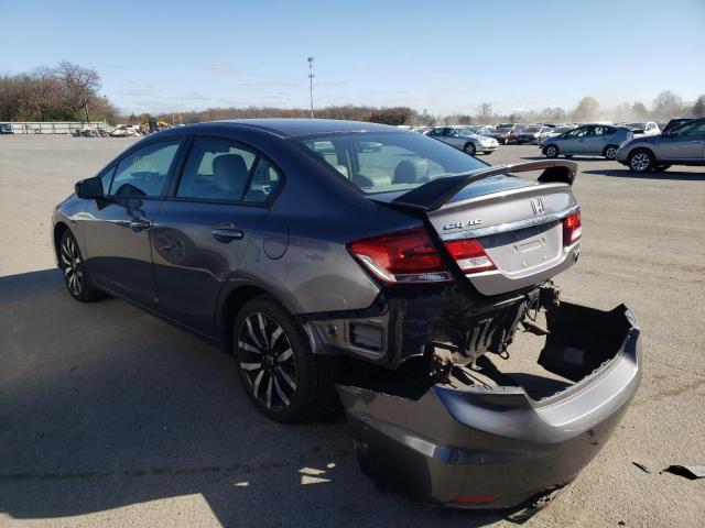 Photo 2 VIN: 2HGFB2F92EH514183 - HONDA CIVIC EXL 