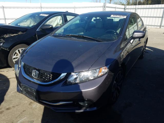 Photo 1 VIN: 2HGFB2F93FH515103 - HONDA CIVIC EXL 