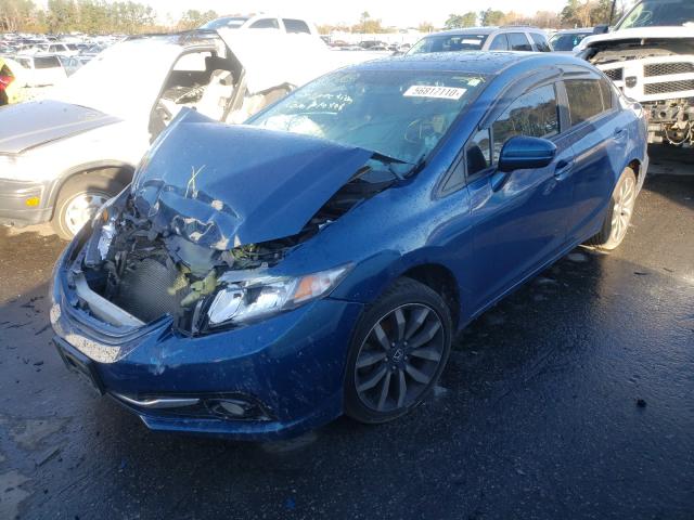 Photo 1 VIN: 2HGFB2F94EH527940 - HONDA CIVIC EXL 