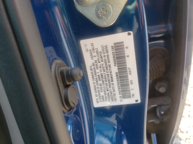 Photo 9 VIN: 2HGFB2F95CH503840 - HONDA CIVIC EXL 