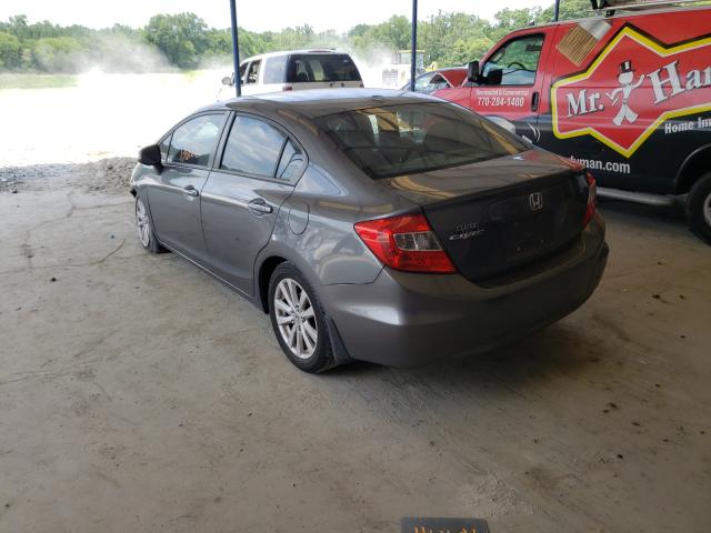 Photo 2 VIN: 2HGFB2F95CH515647 - HONDA CIVIC EXL 