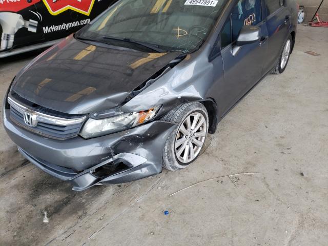 Photo 8 VIN: 2HGFB2F95CH515647 - HONDA CIVIC EXL 