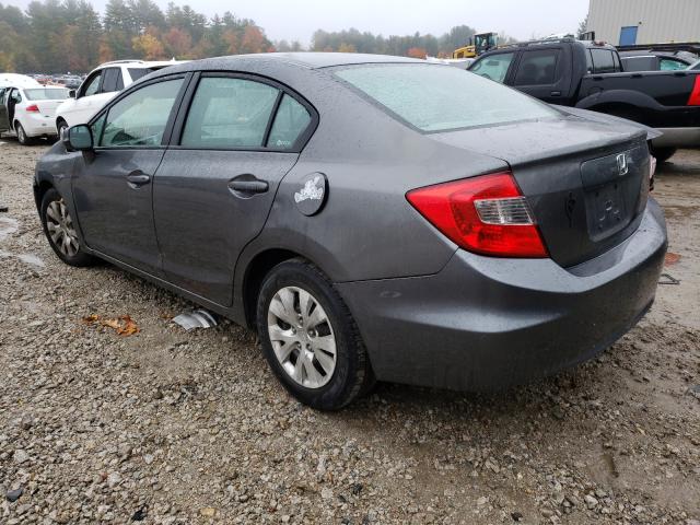 Photo 2 VIN: 2HGFB2F95CH556974 - HONDA CIVIC EXL 