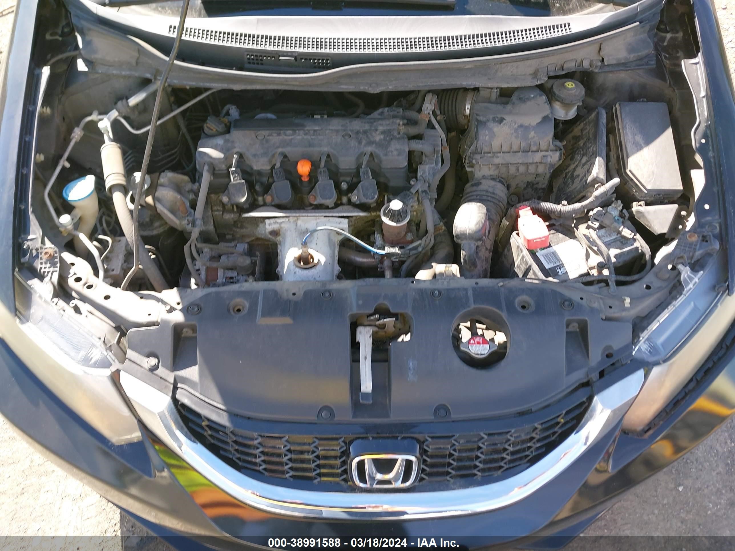 Photo 9 VIN: 2HGFB2F95DH557463 - HONDA CIVIC 