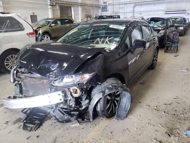 Photo 1 VIN: 2HGFB2F95FH508962 - HONDA CIVIC EXL 