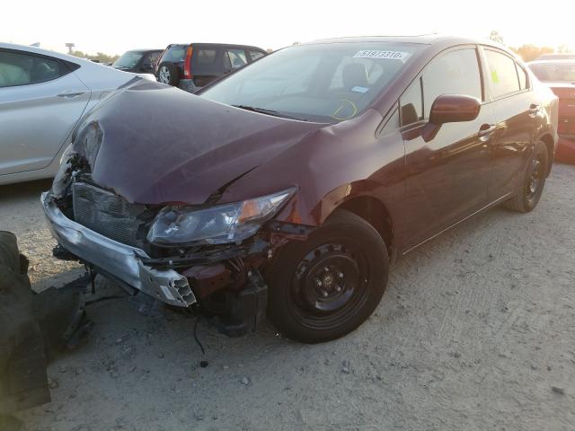 Photo 1 VIN: 2HGFB2F95FH529018 - HONDA CIVIC EXL 