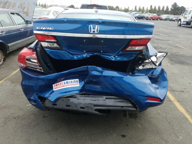 Photo 8 VIN: 2HGFB2F95FH534705 - HONDA CIVIC EXL 