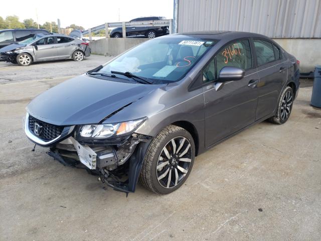 Photo 1 VIN: 2HGFB2F95FH544215 - HONDA CIVIC EXL 