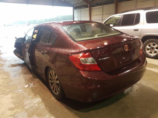 Photo 2 VIN: 2HGFB2F96CH536362 - HONDA CIVIC EXL 