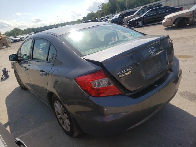 Photo 2 VIN: 2HGFB2F97CH526763 - HONDA CIVIC EXL 