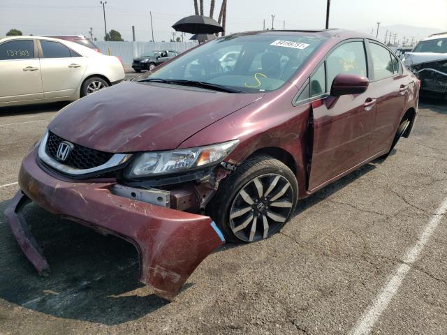 Photo 1 VIN: 2HGFB2F97FH541641 - HONDA CIVIC EXL 