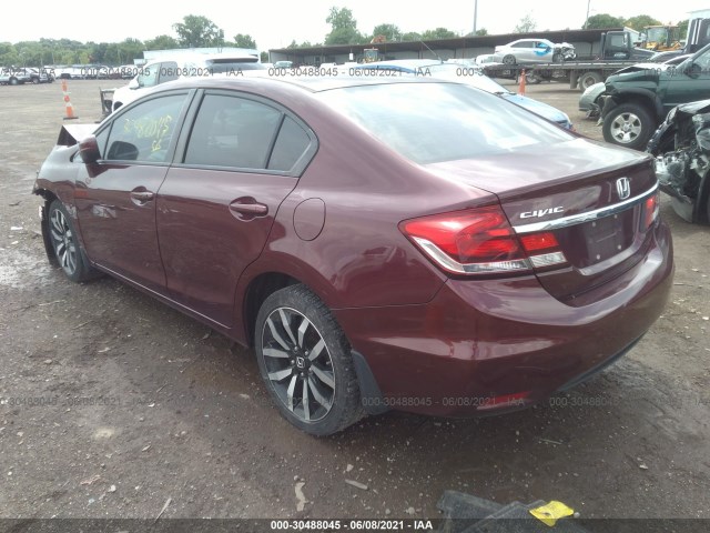 Photo 2 VIN: 2HGFB2F99FH521326 - HONDA CIVIC SEDAN 