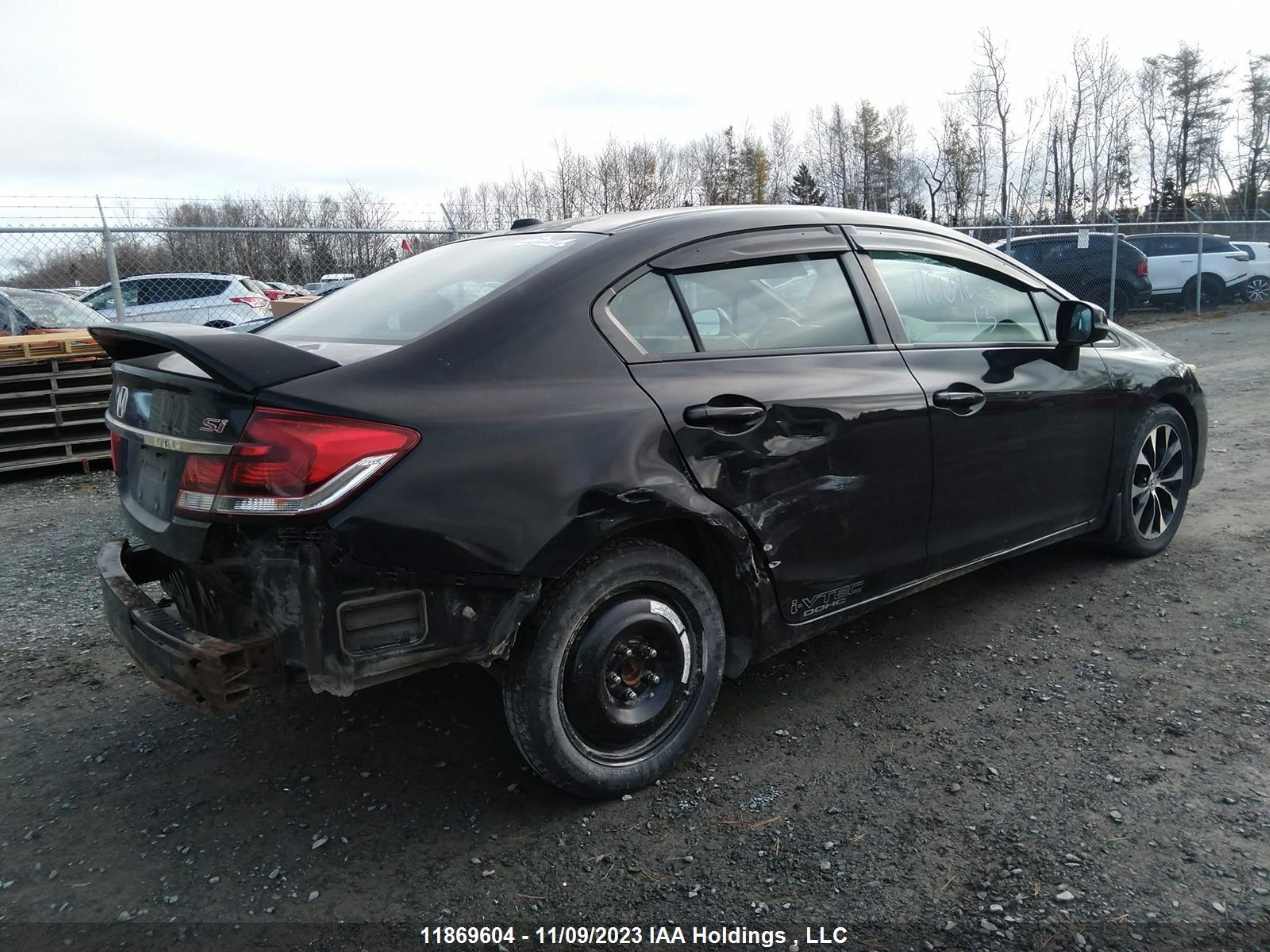 Photo 3 VIN: 2HGFB6E52DH200599 - HONDA CIVIC 